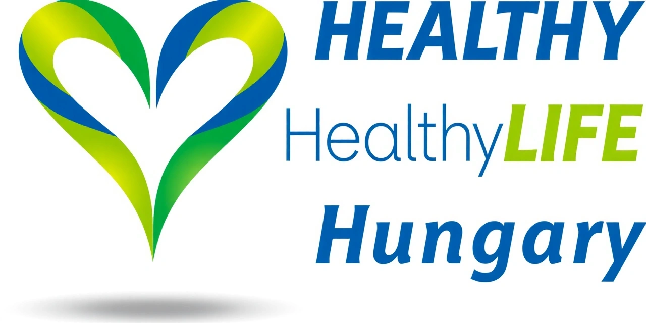 Healthylifehungarycovb logo with a vibrant, energetic design