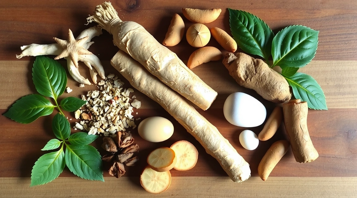 Natural ingredients for vitality